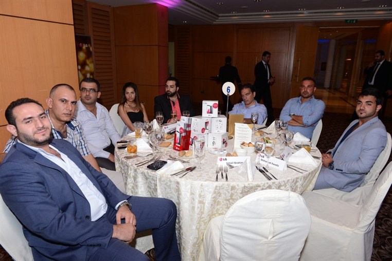 LG Electronics unveils for the first time its G3 phone in Lebanon